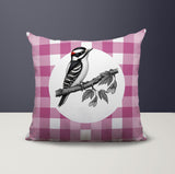 Wood Pecker Indoor/Outdoor Reversible Square Pillow