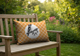 Wood Pecker Indoor/Outdoor Reversible Rectangular Pillow