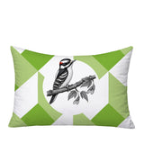 Wood Pecker Indoor/Outdoor Reversible Rectangular Pillow