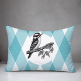 Wood Pecker Indoor/Outdoor Reversible Rectangular Pillow
