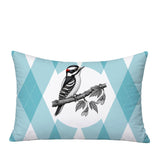 Wood Pecker Indoor/Outdoor Reversible Rectangular Pillow
