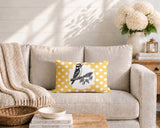 Wood Pecker Indoor/Outdoor Reversible Rectangular Pillow