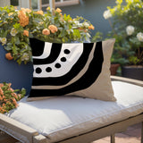 Yani Minimalist Lumbar Indoor/Outdoor Throw Pillow