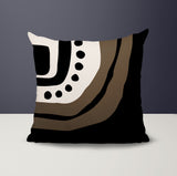 Yani Abstract Reversible Indoor/Outdoor Square Pillow