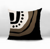 Yani Abstract Reversible Indoor/Outdoor Square Pillow