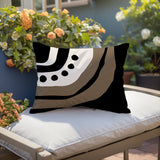 Yani Minimalist Lumbar Indoor/Outdoor Throw Pillow