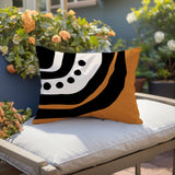 Yani Minimalist Lumbar Indoor/Outdoor Throw Pillow