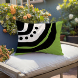 Yani Minimalist Lumbar Indoor/Outdoor Throw Pillow