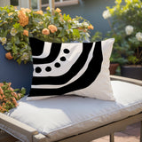 Yani Minimalist Lumbar Indoor/Outdoor Throw Pillow