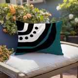 Yani Minimalist Lumbar Indoor/Outdoor Throw Pillow