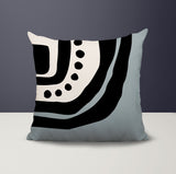 Yani Abstract Reversible Indoor/Outdoor Square Pillow