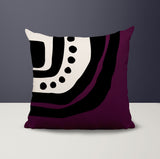 Yani Abstract Reversible Indoor/Outdoor Square Pillow
