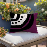 Yani Minimalist Lumbar Indoor/Outdoor Throw Pillow