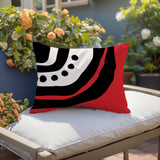 Yani Minimalist Lumbar Indoor/Outdoor Throw Pillow