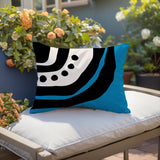 Yani Minimalist Lumbar Indoor/Outdoor Throw Pillow