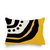 Yani Minimalist Lumbar Indoor/Outdoor Throw Pillow