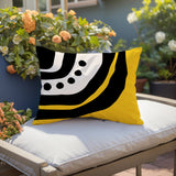 Yani Minimalist Lumbar Indoor/Outdoor Throw Pillow