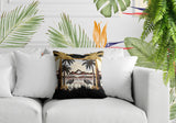 Yanu Flamingo Reversible Indoor/Outdoor Square Pillow
