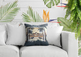 Yanu Flamingo Reversible Indoor/Outdoor Square Pillow