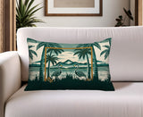Yanu Flamingo Reversible Indoor/Outdoor Rectangular Pillow