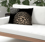 Yates Floral Spun Polyester Lumbar Indoor/Outdoor Throw Pillow