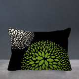 Yates Floral Spun Polyester Lumbar Indoor/Outdoor Throw Pillow