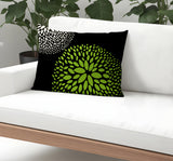 Yates Floral Spun Polyester Lumbar Indoor/Outdoor Throw Pillow