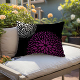 Yates Floral Spun Polyester Lumbar Indoor/Outdoor Throw Pillow