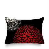 Yates Floral Spun Polyester Lumbar Indoor/Outdoor Throw Pillow