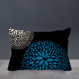 Yates Floral Spun Polyester Lumbar Indoor/Outdoor Throw Pillow