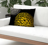 Yates Floral Spun Polyester Lumbar Indoor/Outdoor Throw Pillow