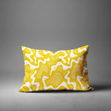 Dominique Coral Reefs Lumbar Indoor/Outdoor Throw Pillow