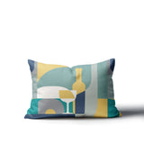 Fairbanks Wine Bottle Lumbar Indoor/Outdoor Throw Pillow