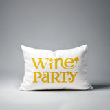 Fairfield Wine Party Lumbar Indoor/Outdoor Throw Pillow