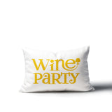 Fairfield Wine Party Lumbar Indoor/Outdoor Throw Pillow