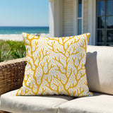 Fischer Coral Reefs Square Indoor/Outdoor Throw Pillow