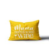 Fulham Mama Needs Lumbar Indoor/Outdoor Throw Pillow