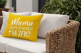 Fulham Mama Needs Lumbar Indoor/Outdoor Throw Pillow