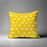 Hahn Sea Shells Square Indoor/Outdoor Throw Pillow