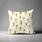 Hemmings Seahorse Square Indoor/Outdoor Throw Pillow