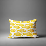Kieran Fish Lumbar Indoor/Outdoor Throw Pillow