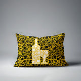 Lakefield Wine Bottle Lumbar Indoor/Outdoor Throw Pillow
