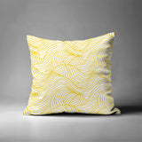 Madden Ocean Waves Square Indoor/Outdoor Throw Pillow