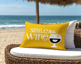 Marcelina Smile There's Lumbar Indoor/Outdoor Throw Pillow