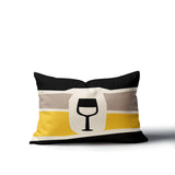 Molsley Wine Bottle Lumbar Indoor/Outdoor Throw Pillow