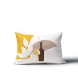 Potter Wine Glass Lumbar Indoor/Outdoor Throw Pillow