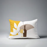Potter Wine Glass Lumbar Indoor/Outdoor Throw Pillow