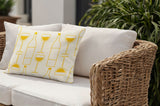 Purcill Wine Glass Lumbar Indoor/Outdoor Throw Pillow