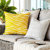 Richardson Ocean Waves Lumbar Indoor/Outdoor Throw Pillow