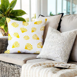 Richmond Sea Shell Square Indoor/Outdoor Throw Pillow